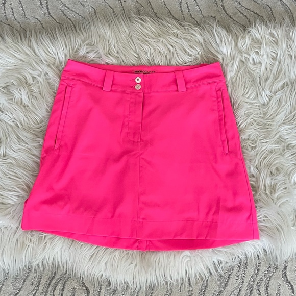 Nike Golf Dri Fit Hot Pink Skort